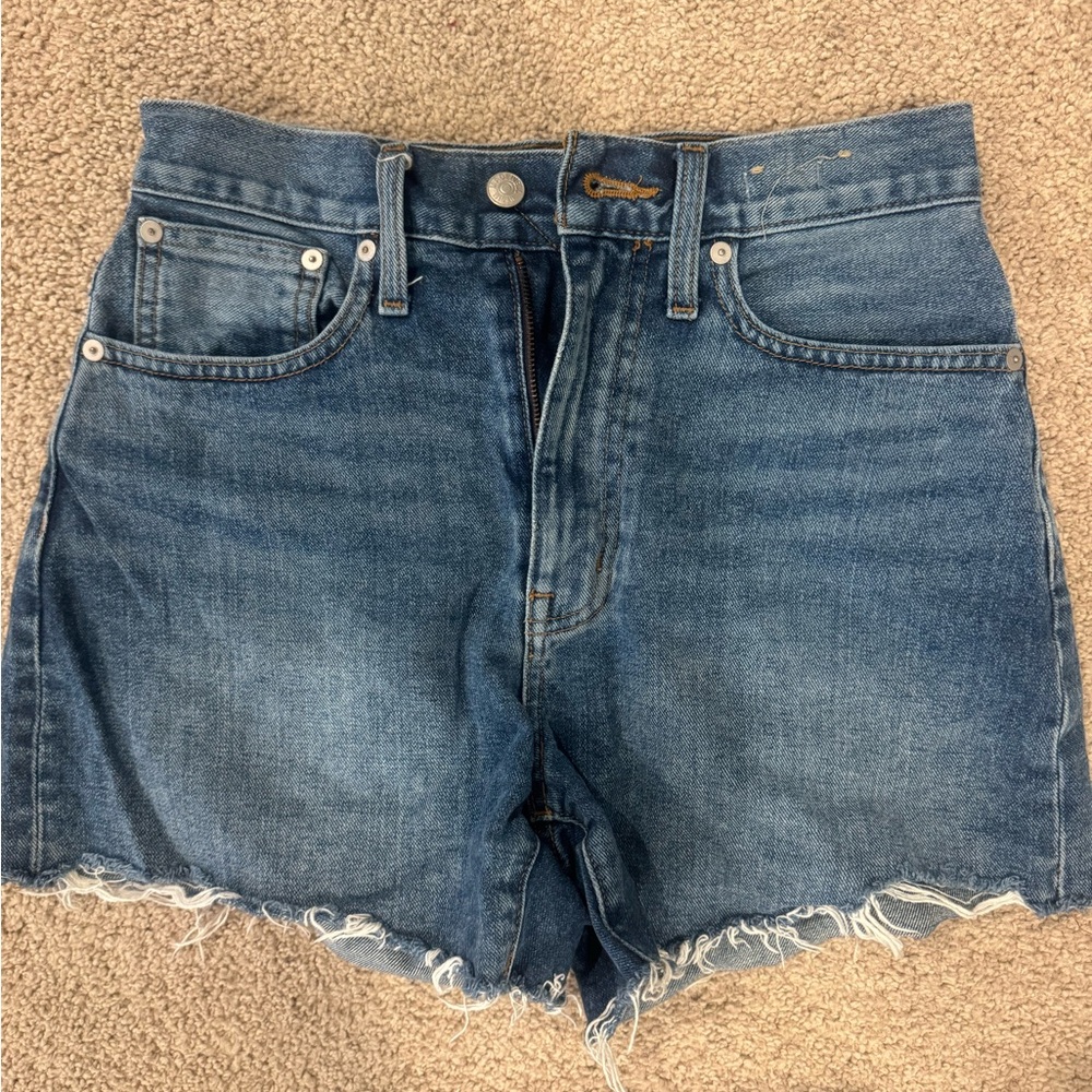 Madewell Classic Blue Jean Shorts